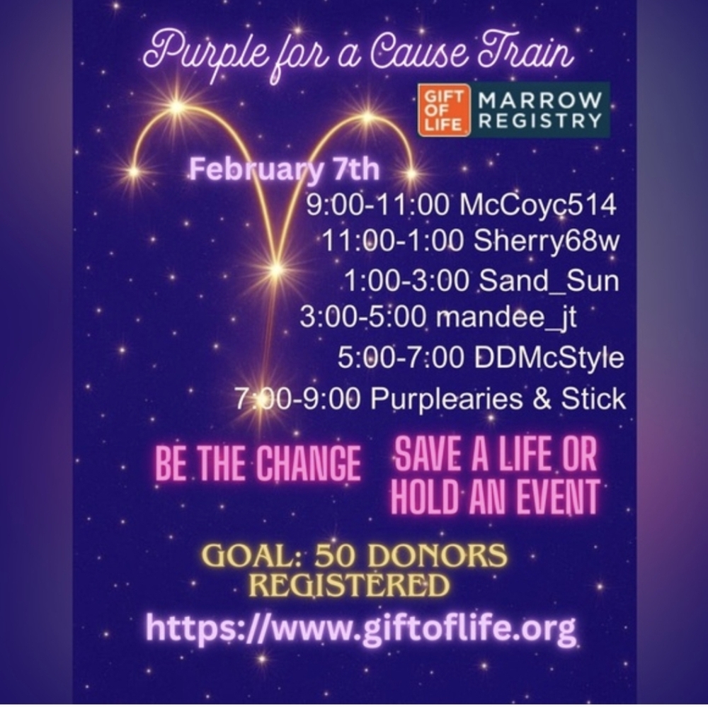 2/7/26 Bone Marrow Awareness Train